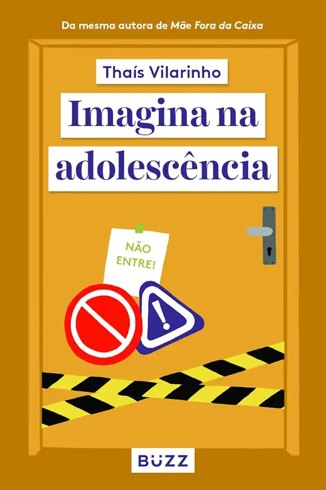 Capa do Livro Imagina na Adolescência - Thaís Vilarinho