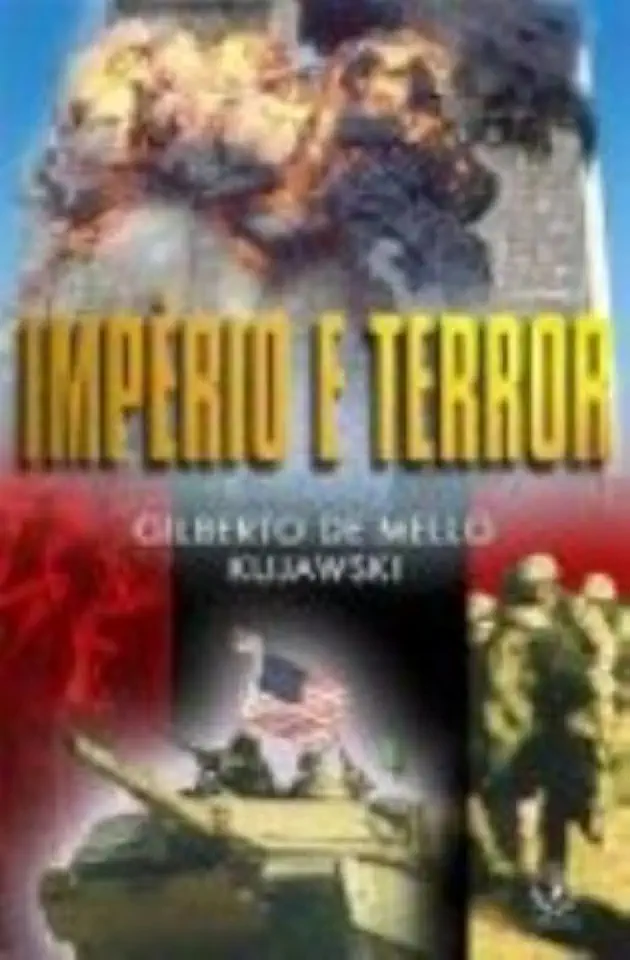 Capa do Livro Império e Terror - Gilberto de Mello Kujawski