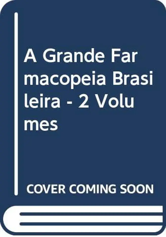 Capa do Livro A Grande Farmacopéia Brasileira - Chernoviz