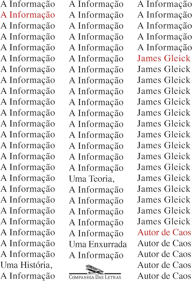 Capa do Livro A Informação - James Gleick