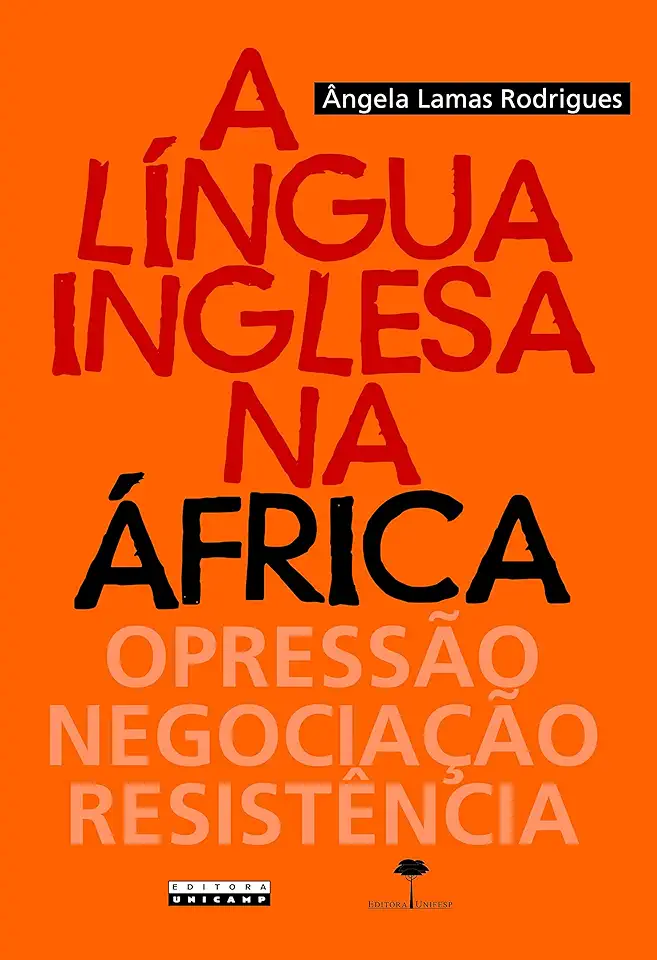 Capa do Livro A Língua Inglesa na África - Ângela Lamas Rodrigues