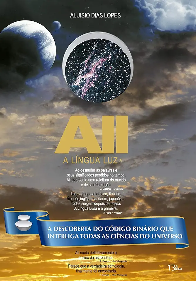 Capa do Livro A Língua Luz A - Aluisio Dias