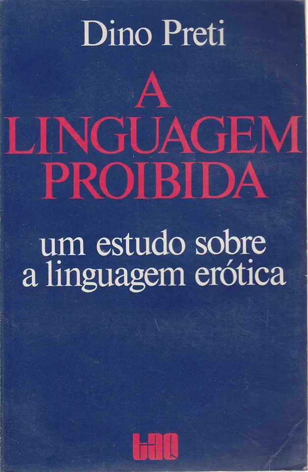 Capa do Livro A Linguagem Proibida - Dino Preti