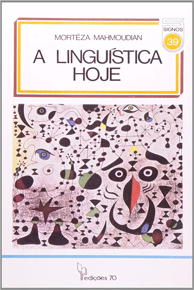 Capa do Livro A Linguística Hoje - Mortéza Mahmoudian