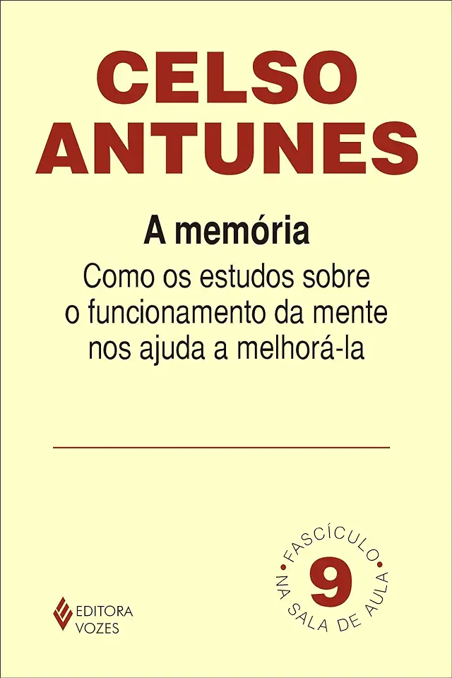 Capa do Livro A Memória - Celso Antunes