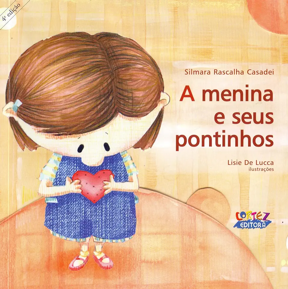 Capa do Livro A menina e seus pontinhos - Lucca, Lisie De