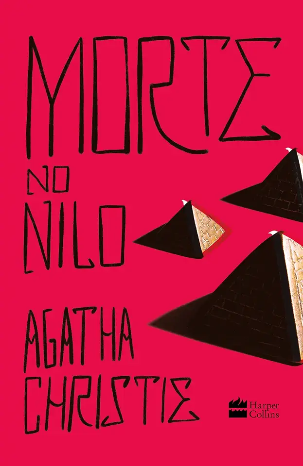 Capa do Livro A Morte no Nilo - Agatha Christie