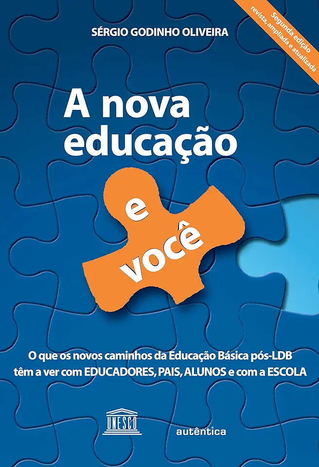 Capa do Livro A Nova Educação e Você - Sérgio Godinho Oliveira