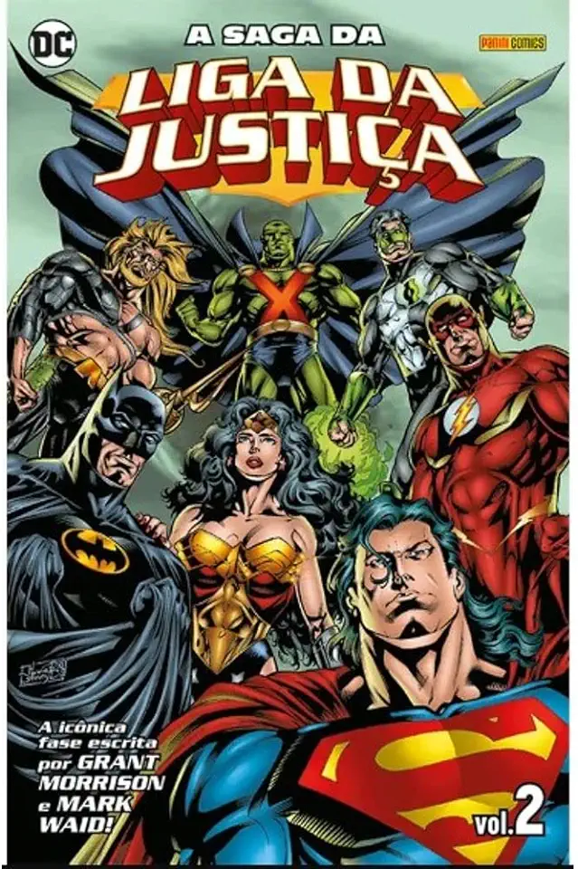 Capa do Livro A Saga da Liga da Justiça - Volume 02 - Jones, Christopher