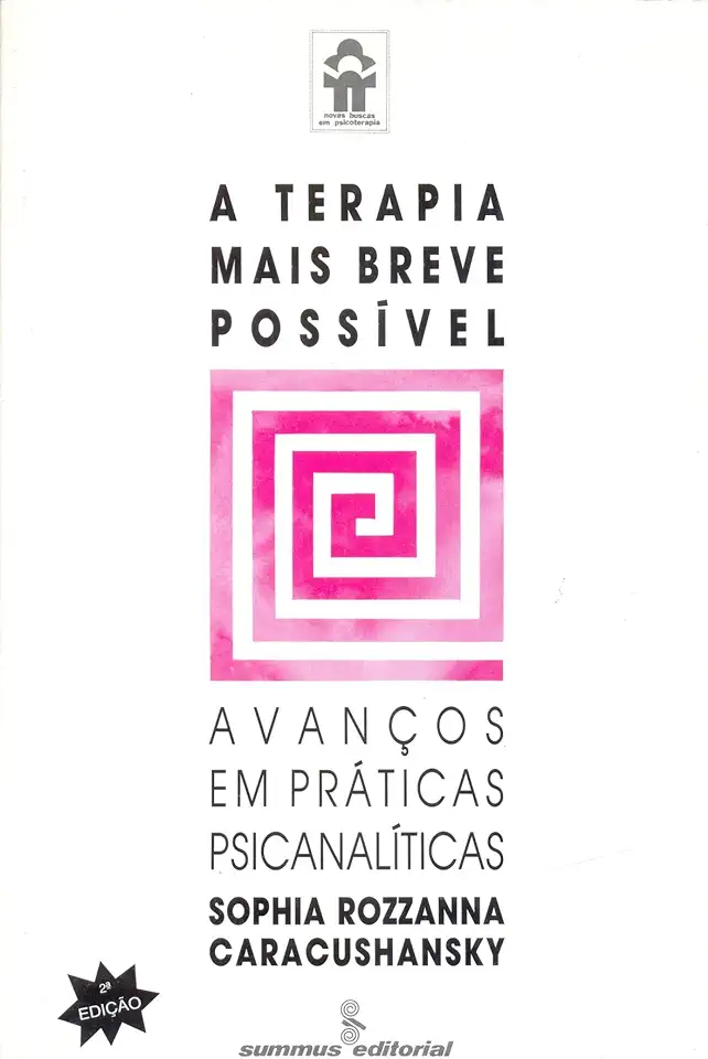 Capa do Livro A Terapia Mais Breve Possivel - Sophia Rozzanna Caracushansky