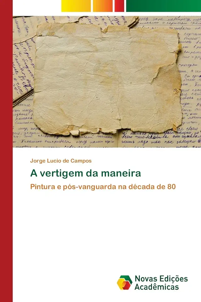 Capa do Livro A Vertigem da Maneira - Jorge Lúcio de Campos