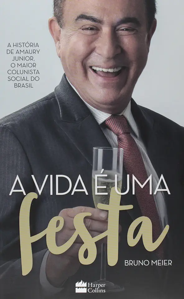 Capa do Livro A Vida é uma Festa - Bruno Meier