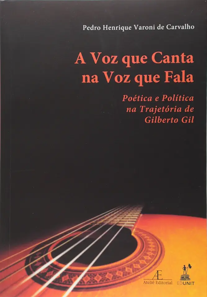 Capa do Livro A voz que canta na voz que fala - Pedro Henrique Varoni de Carvalho