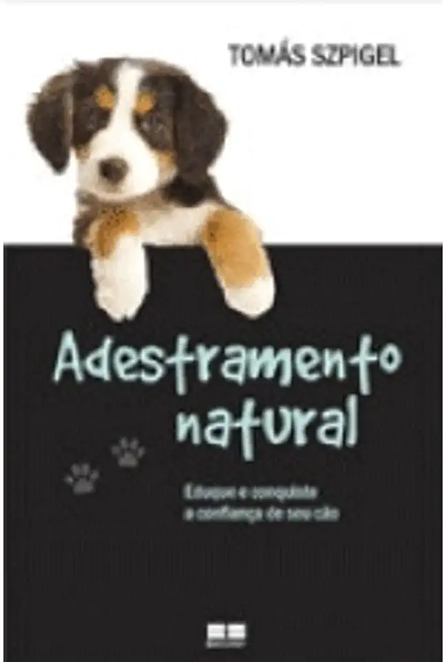 Capa do Livro Adestramento Natural - Tomás Szpigel