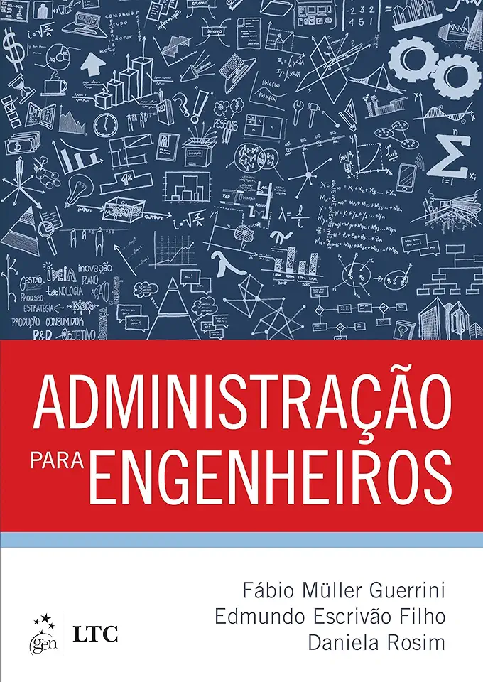 Capa do Livro Administração Para Engenheiros - Fábio Guerrini