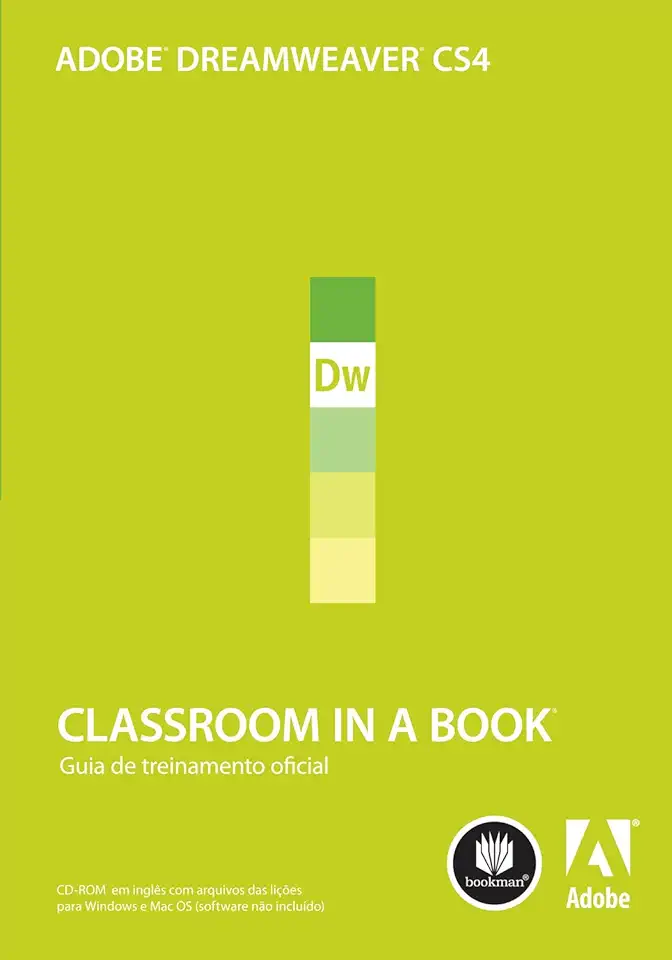 Capa do Livro Adobe Dreamweaver CS4: Classroom in a book - Adobe Creative Team