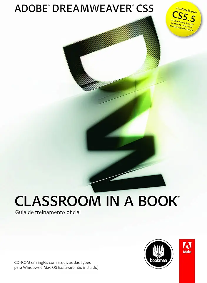 Capa do Livro Adobe Dreamweaver Cs5 - Adobe Creative Team