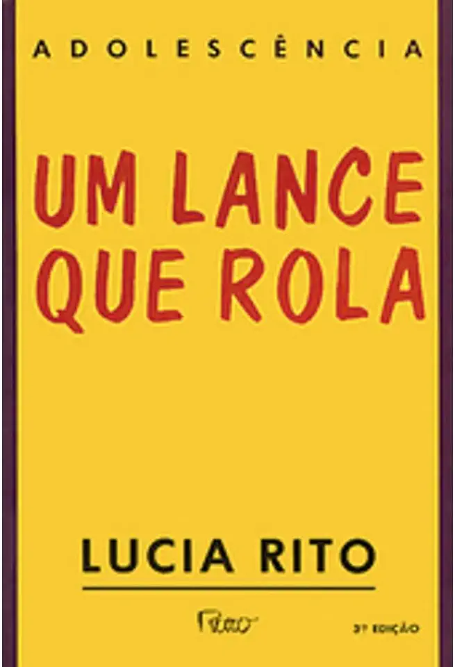 Capa do Livro Adolescência um Lance que Rola - Lucia Rito