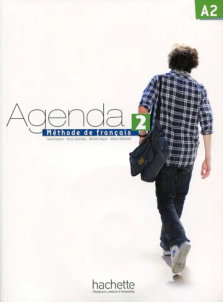 Capa do Livro AGENDA 2 (A2) - LIVRE DE L´ELEVE + DVD-ROM - MISTICHELLI, MARION