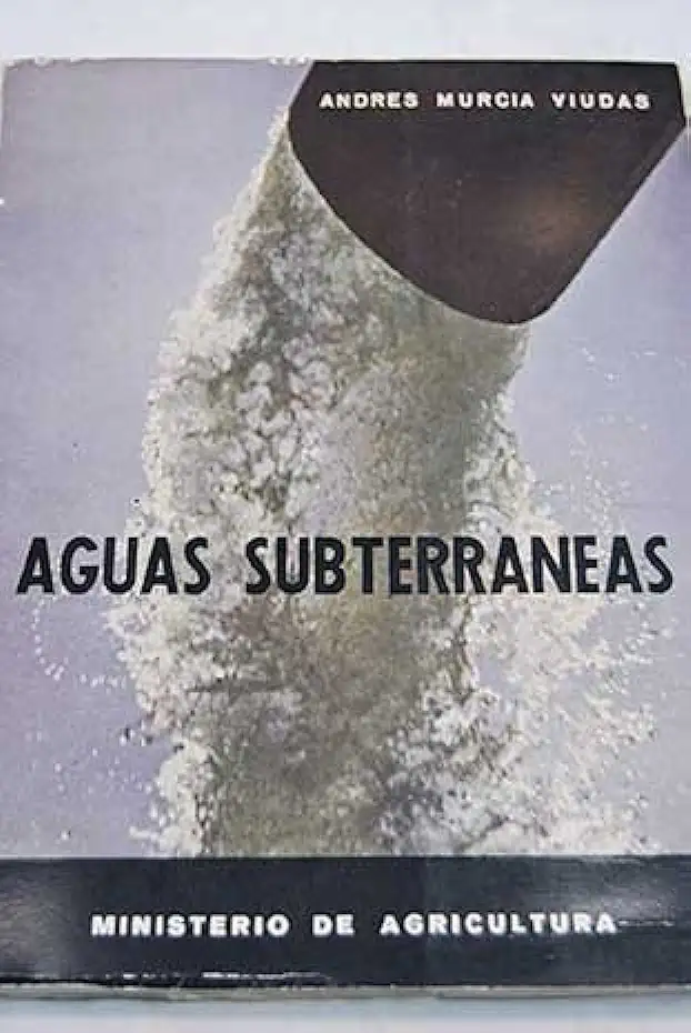 Capa do Livro Aguas Subterraneas - MURCIA