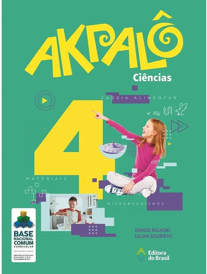 Capa do Livro Akpalô Ciências - 4º Ano - Denise Bigaiski