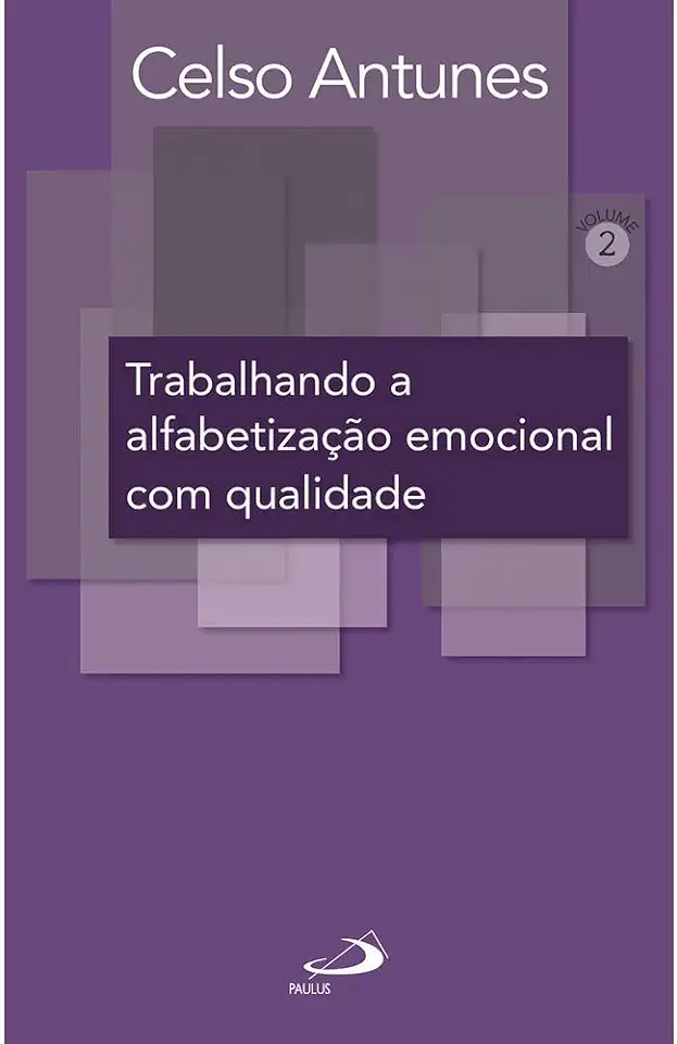 Capa do Livro Alfabetização Emocional - Celso Antunes