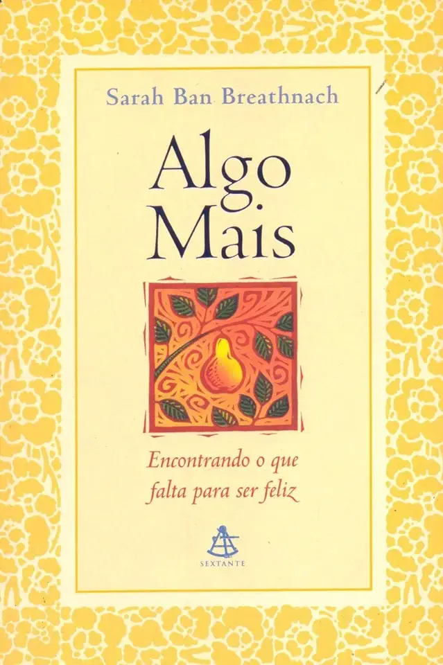 Capa do Livro Algo Mais - Sarah Ban Breathnach