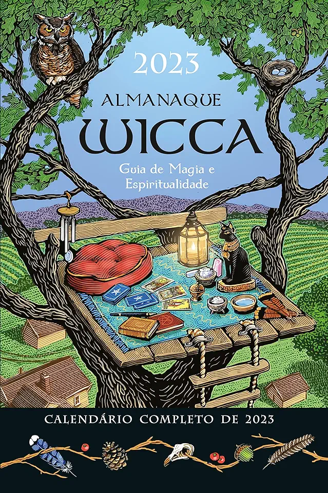 Capa do Livro Almanaque Wicca 2023: Guia De Magia E Espiritualidade - Editora Pensamento