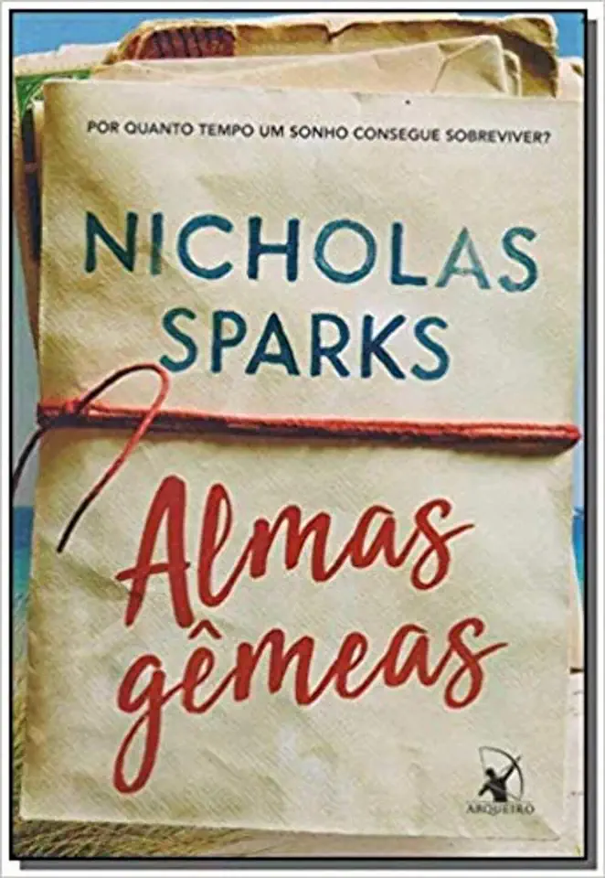 Capa do Livro Almas gêmeas - Nicholas Sparks