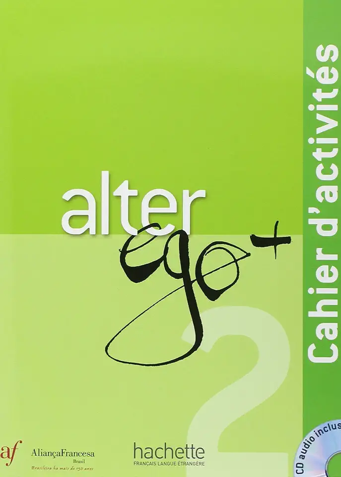 Capa do Livro ALTER EGO + 2 BRESIL - CAHIER D´ACTIVITES + CD-AUDIO - HACHETTE