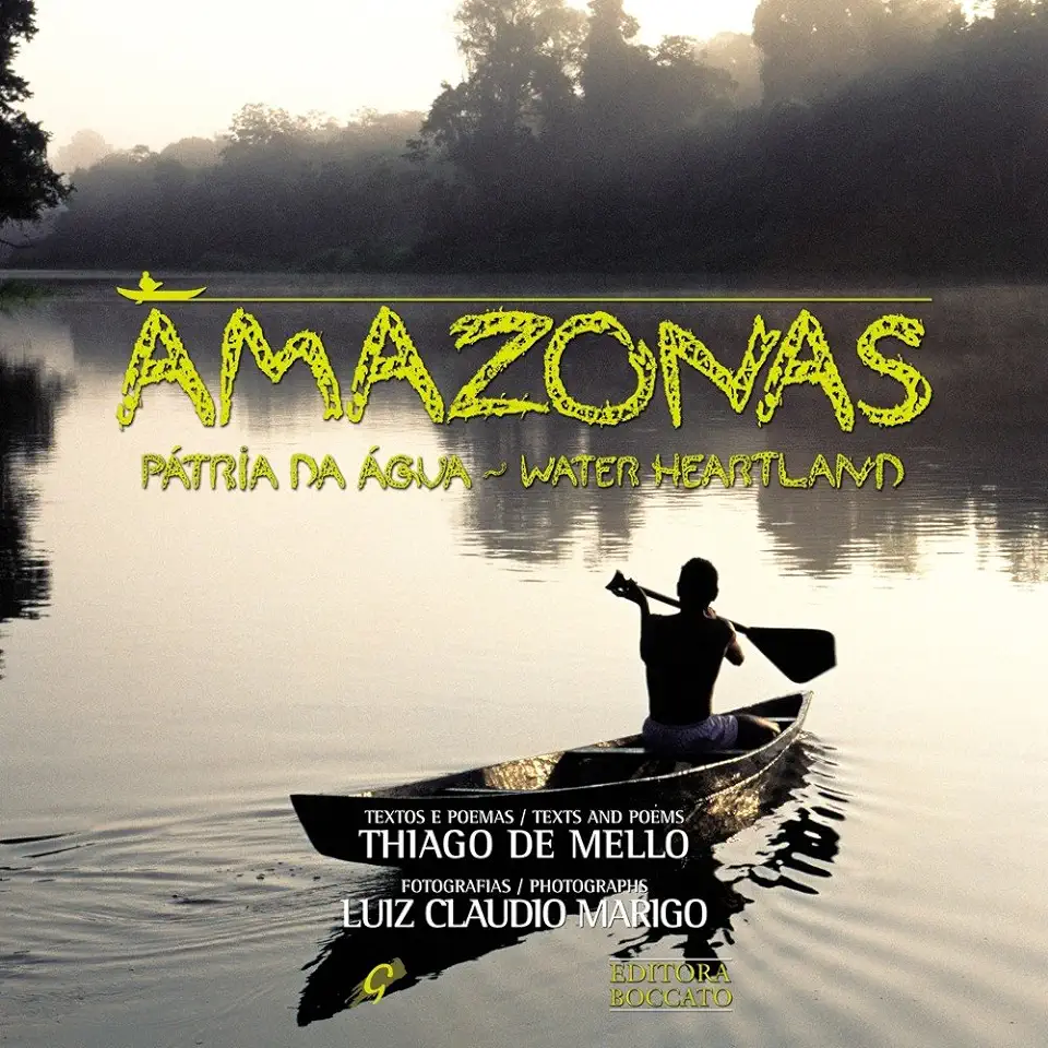 Capa do Livro Amazonas Pátria da água - Thiago de Mello