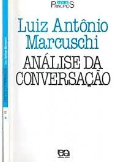 Capa do Livro Análise da Conversação - Luiz Antônio Marcuschi