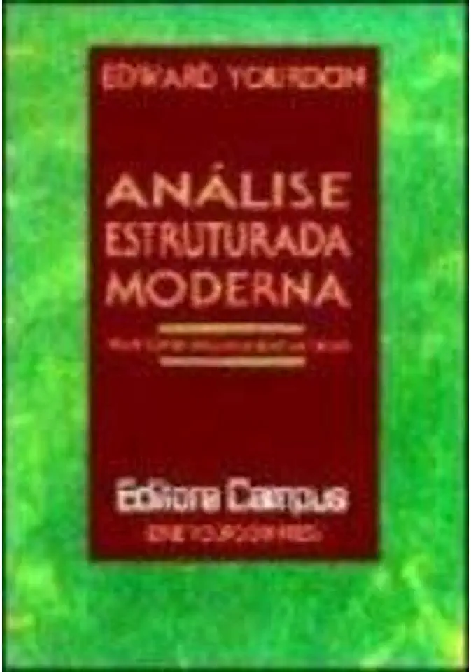 Capa do Livro Análise Estruturada Moderna - Edward Yourdon