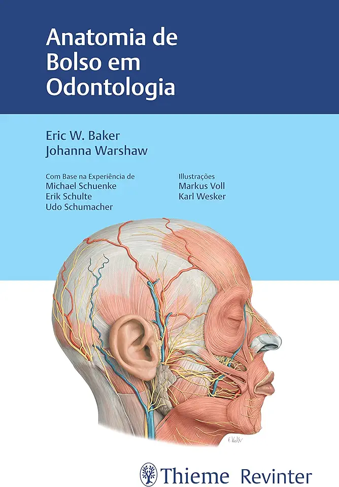 Capa do Livro Anatomia de Cabeça e Pescoço para Odontologia - Eric W Baker