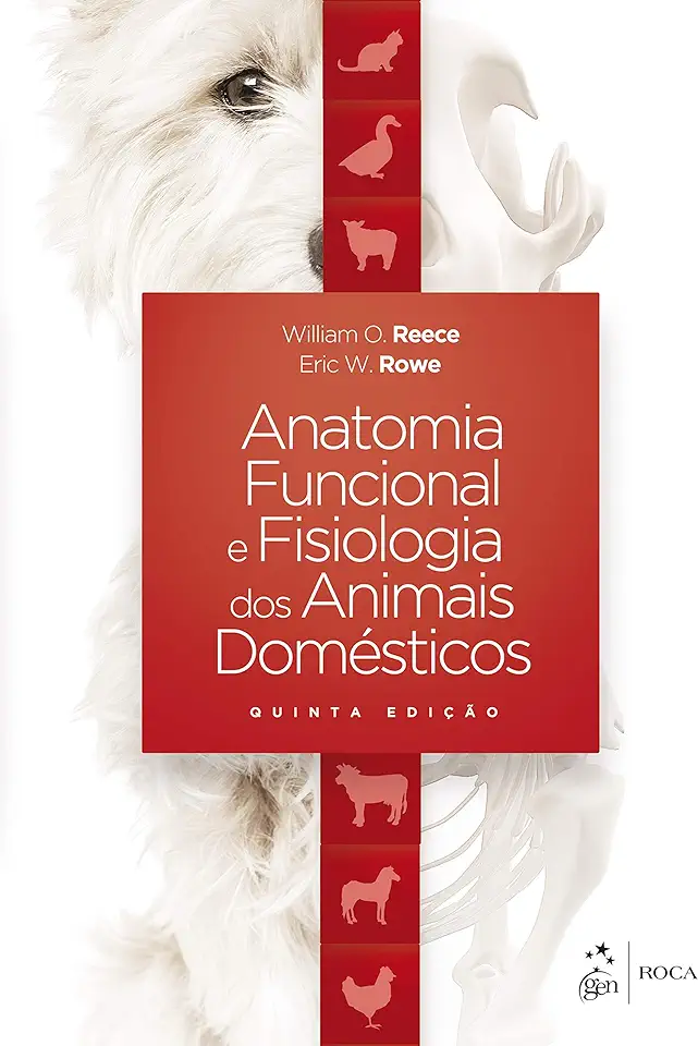 Capa do Livro Anatomia Funcional e Fisiologia dos Animais Domésticos - William O. Reece