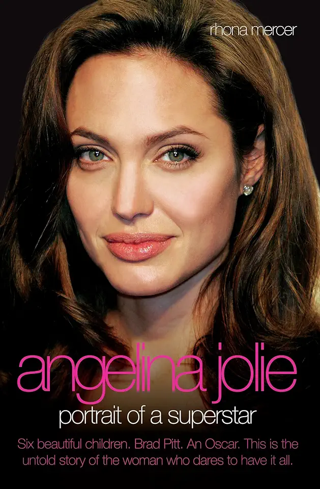 Capa do Livro Angelina Jolie - Rhona Mercer