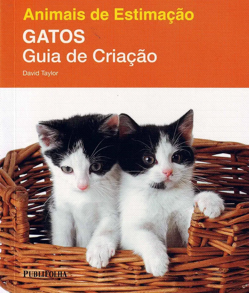 Capa do Livro Animais de Estimação Gatos Guia de Criação - David Taylor