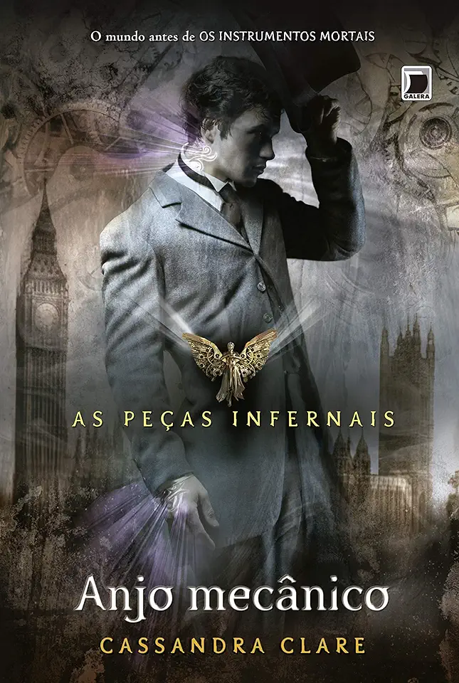 Capa do Livro Anjo Mecânico - Cassandra Clare