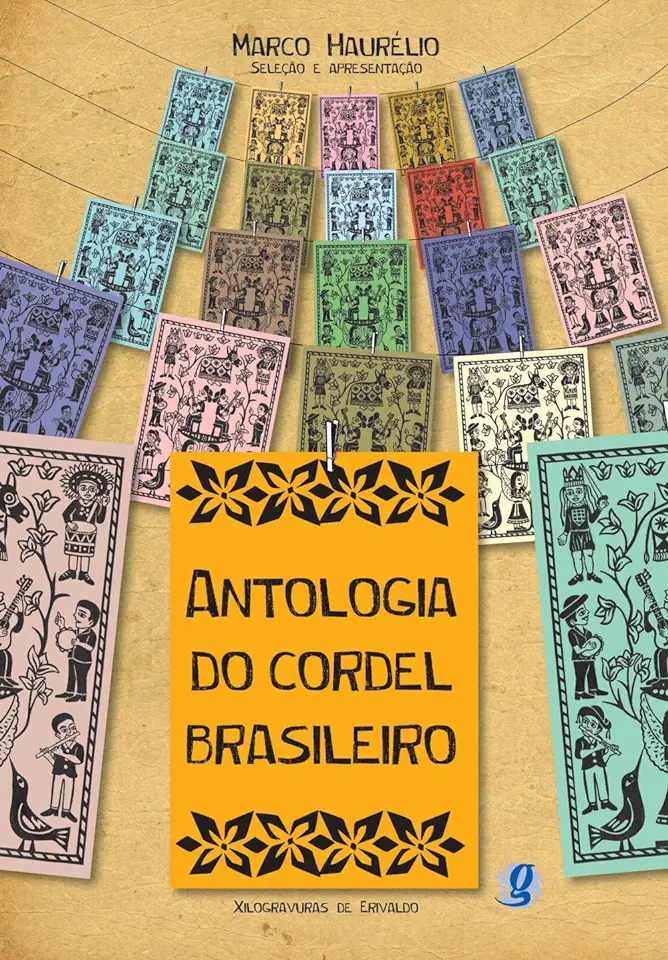 Capa do Livro Antologia do Cordel Brasileiro - Marco Haurélio