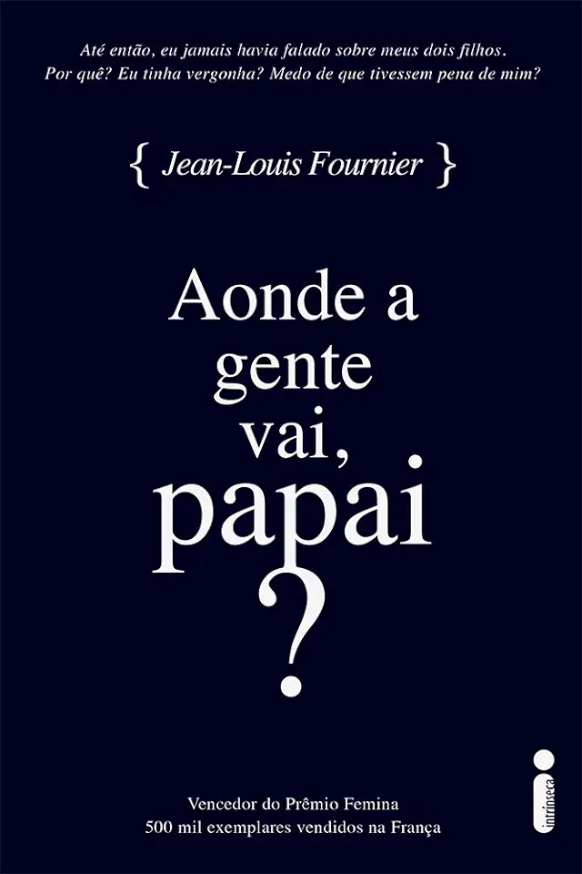 Capa do Livro Aonde a Gente Vai, Papai? - Jean-louis Fournier