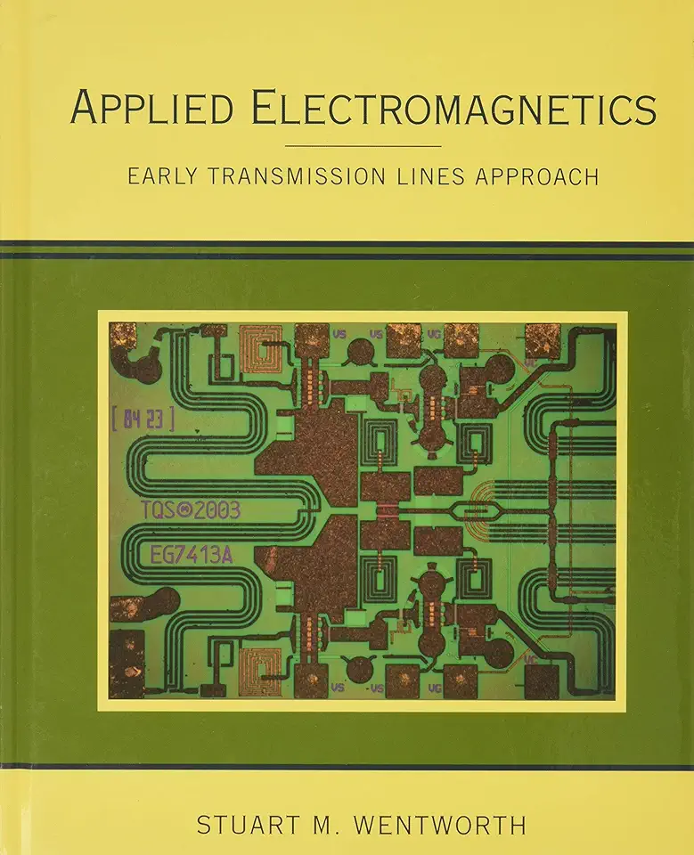 Capa do Livro APPLIED ELECTROMAGNETICS EARLY TRANSMISSION LINES APPROACH - WENTWORTH, STUART M.