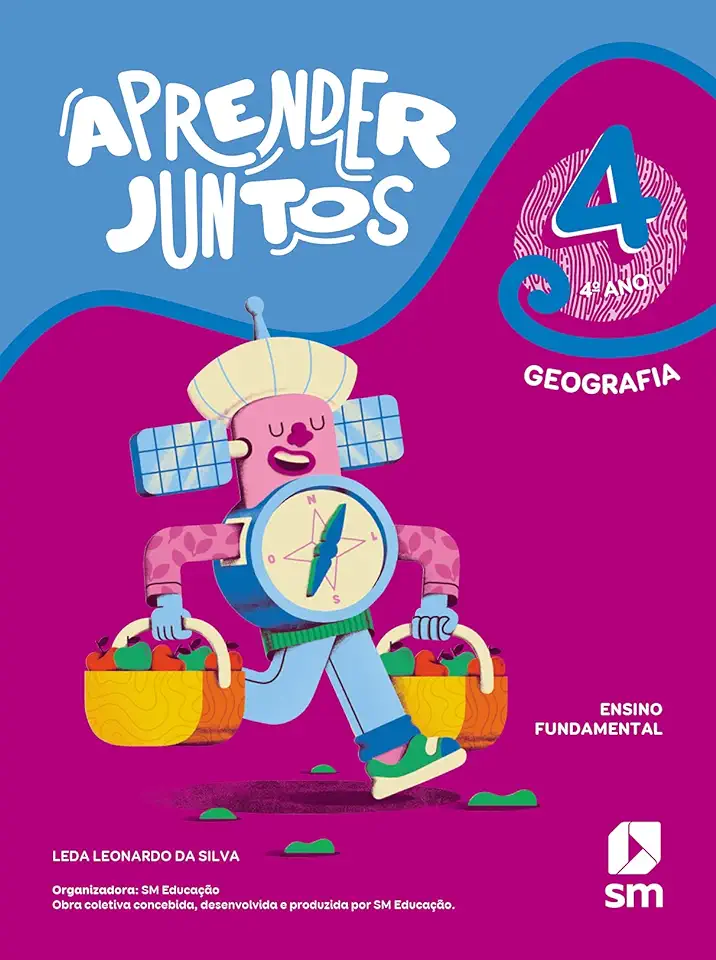 Capa do Livro Aprender Juntos Ciências - 4° Ano - Cristiane Motta