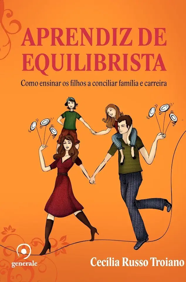 Capa do Livro Aprendiz de Equilibrista - Cecília Russo Troiano