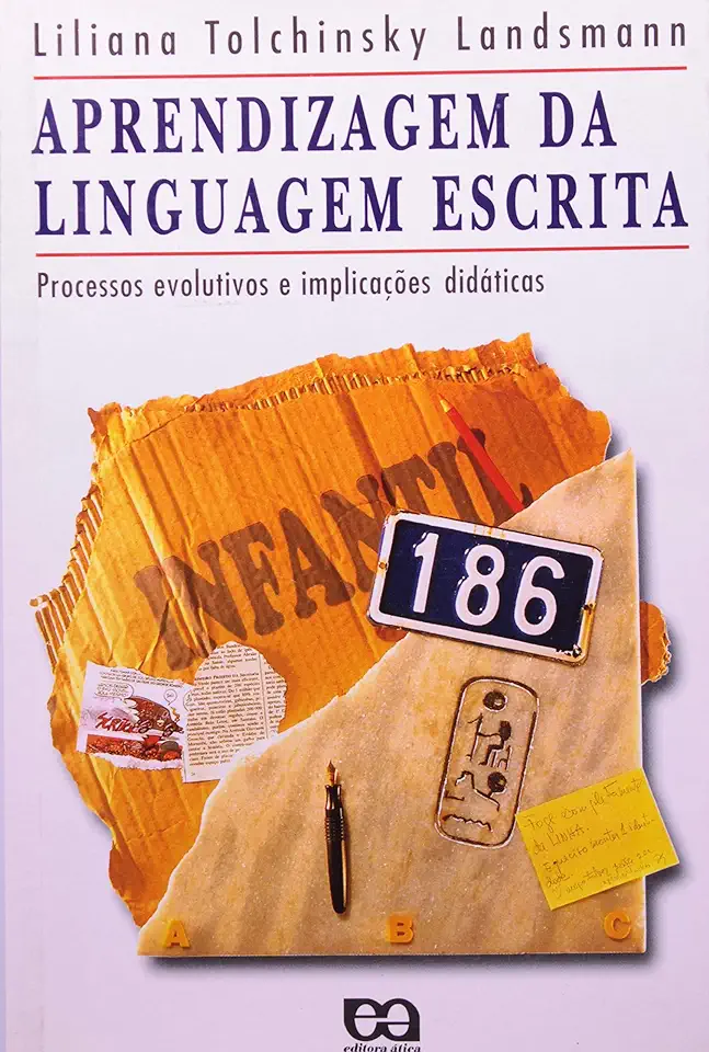 Capa do Livro Aprendizagem da Linguagem Escrita - Liliana Tolchinsky Landsmann