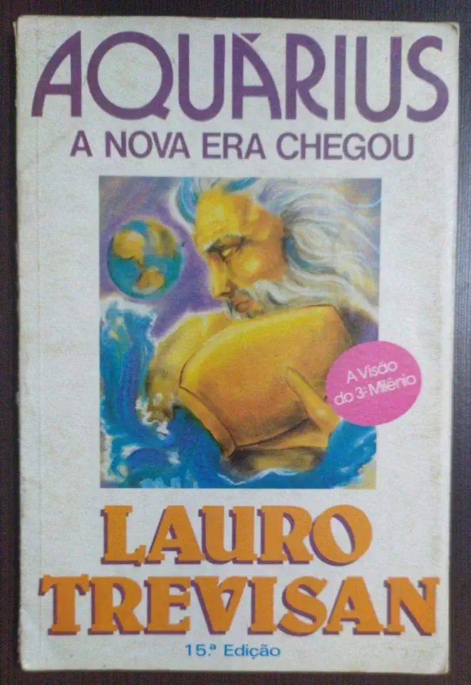 Capa do Livro Aquárius a Nova era Chegou - Lauro Trevisan