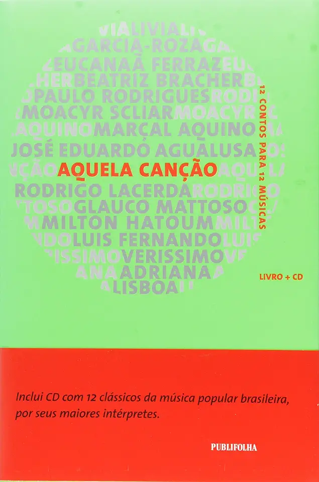 Capa do Livro Aquela Canção - 12 Contos para 12 Músicas - Vários Autores