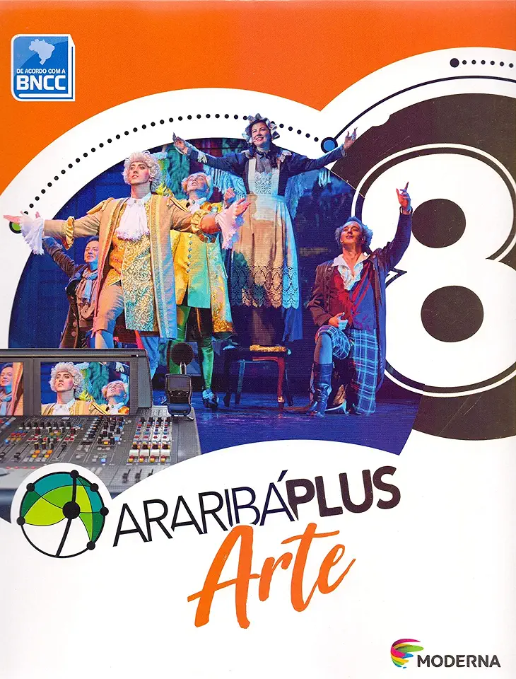 Capa do Livro Arariba Plus - Arte - 8º Ano - Vários