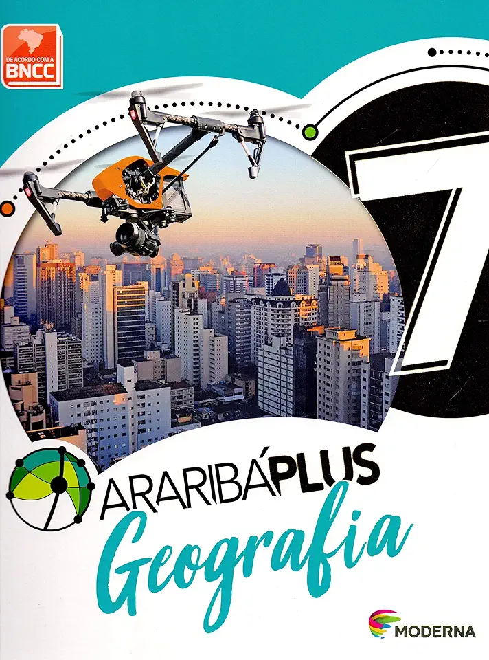 Capa do Livro Araribá Plus - Geografia - 7º Ano - Vários