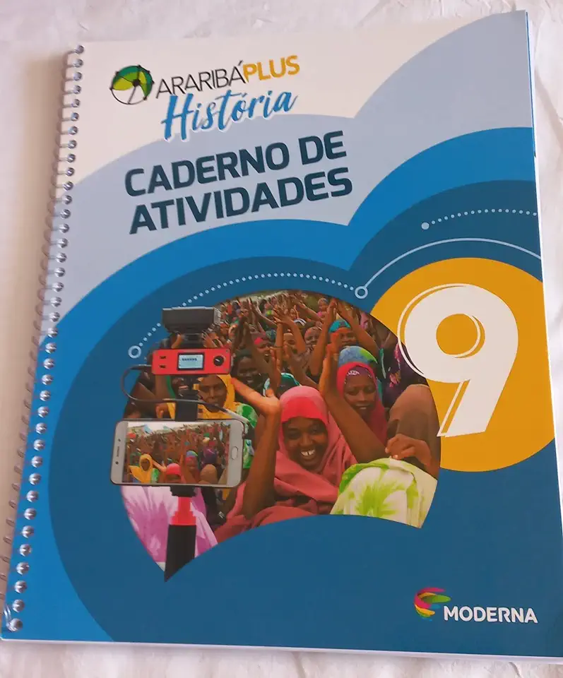 Capa do Livro Arariba Plus História - 9º Ano - Caderno de Atividades - Varios