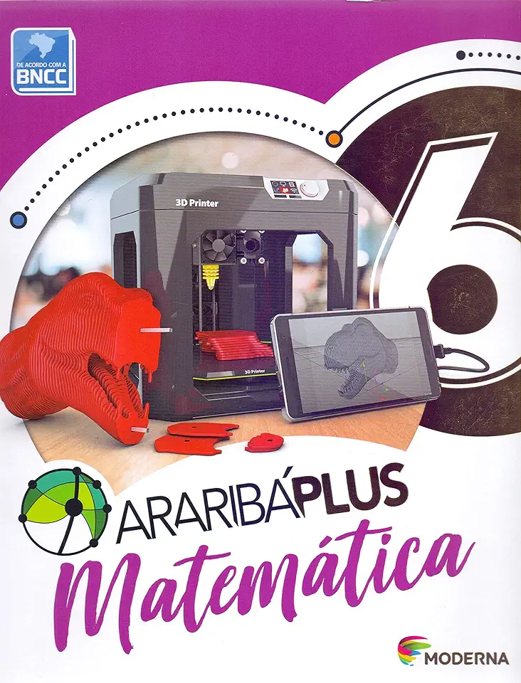 Capa do Livro Araribá Plus - Matemática - 6º Ano - Vários